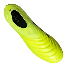 Adidas Copa 19+ Fg M F35515 jalkapallokengät keltainen keltainen 1