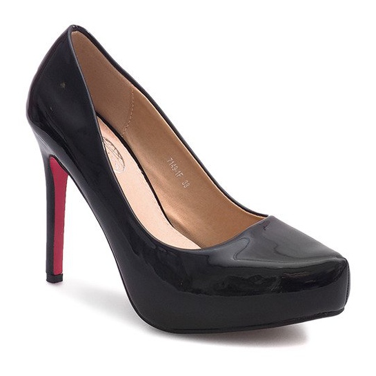 Lakatut nastat alustalla 7149-F musta 1