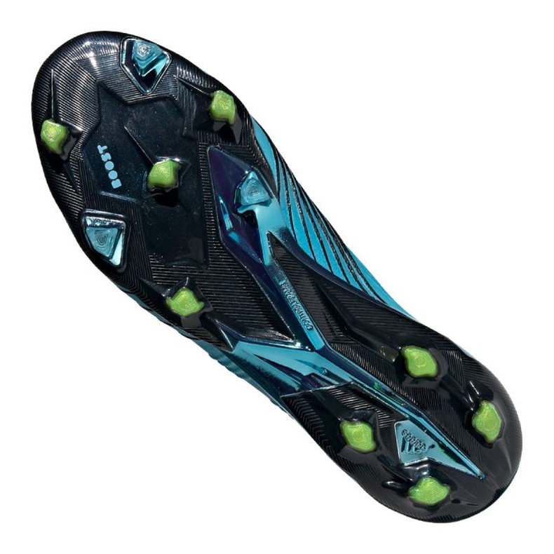 Adidas Predator 19+ Fg M F35613 jalkapallokengät sininen sininen 2