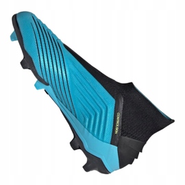 Adidas Predator 19+ Fg Jr G25788 jalkapallokengät sininen sininen 2