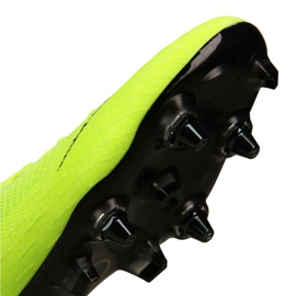 Nike Vapor 12 Elite SG-Pro Ac M AH7381-701 jalkapallokengät keltainen 1