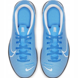 Nike Mercurial Vapor 13 Club Ic Jr AT8169-414 jalkapallokengät sininen sininen 2