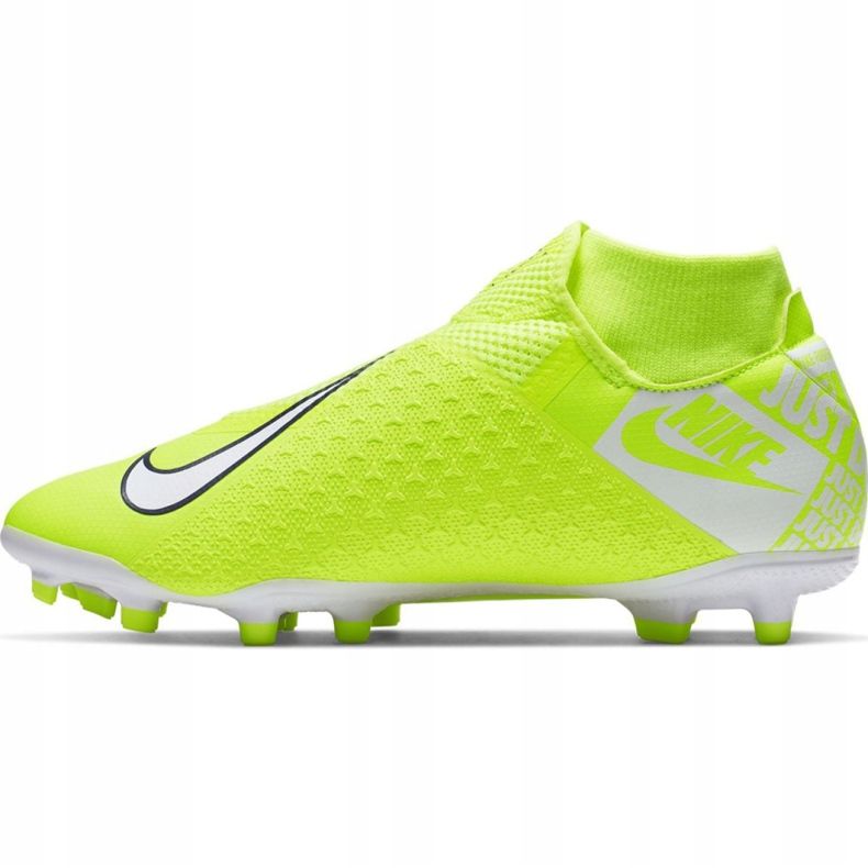 Nike Phantom Vsn Academy Df FG / MG M AO3258-717 jalkapallokengät vaaleanpunainen keltainen 2