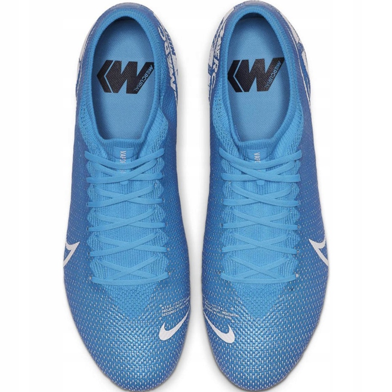 Nike Mercurial Vapor 13 Pro Fg M AT7901 414 jalkapallokengät sininen 1