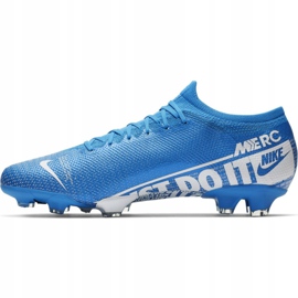 Nike Mercurial Vapor 13 Pro Fg M AT7901 414 jalkapallokengät sininen 2