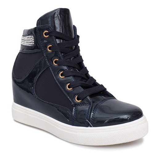 Wedge Tennarit A-35 Navy Blue tummansininen 1