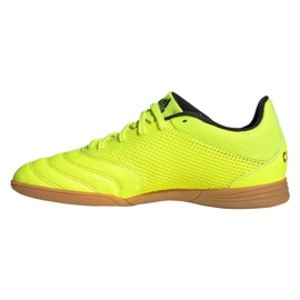 Adidas Copa 19.3 In Sala Jr EF0561 kengät keltainen 1