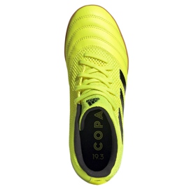 Adidas Copa 19.3 In Sala Jr EF0561 kengät keltainen 2