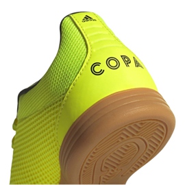 Adidas Copa 19.3 In Sala Jr EF0561 kengät keltainen 3