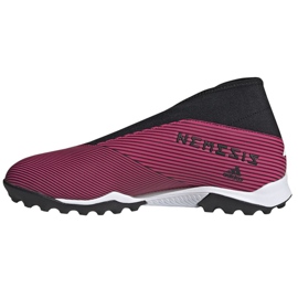 Adidas Nemeziz 19.3 Ll M EF0385 jalkapallokengät vaaleanpunainen monivärinen 1