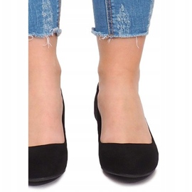 Mokkanahkaiset kiilapumput MB188-48 musta 1