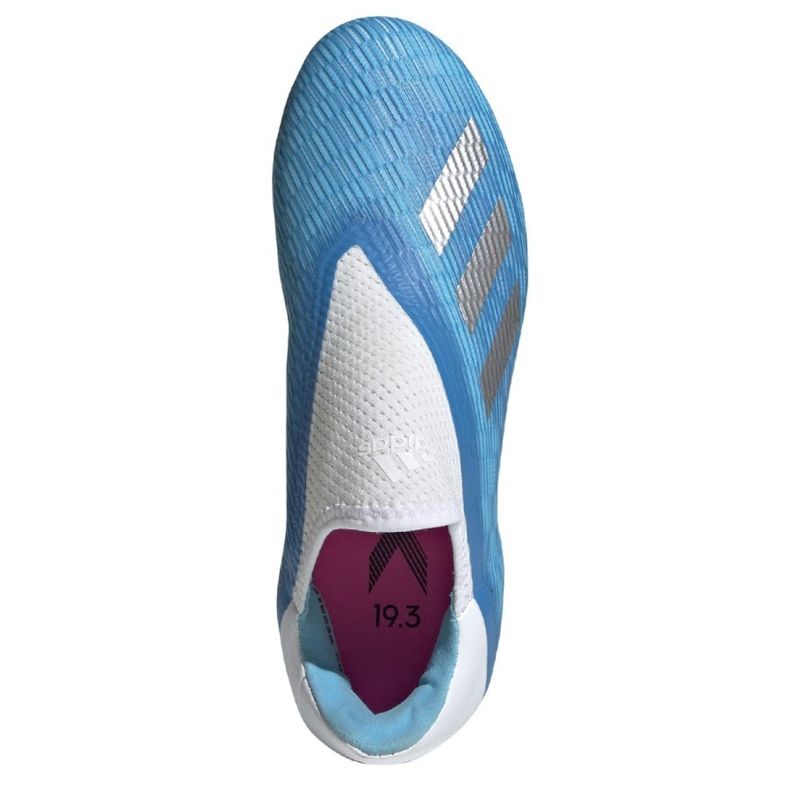 Adidas X 19.3 Ll Fg Jr EF9114 jalkapallokengät sininen sininen 2