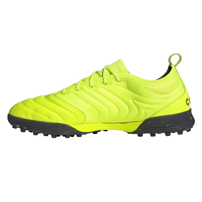 Adidas Copa 19.1 Tf M F35511 jalkapallokengät keltainen keltainen 1