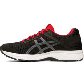 Asics Gel Contend 5 M 1011A256 005 mustat punaiset kengät 2