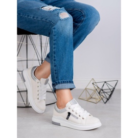 SHELOVET Muodikkaat urheilukengät valkoinen 1