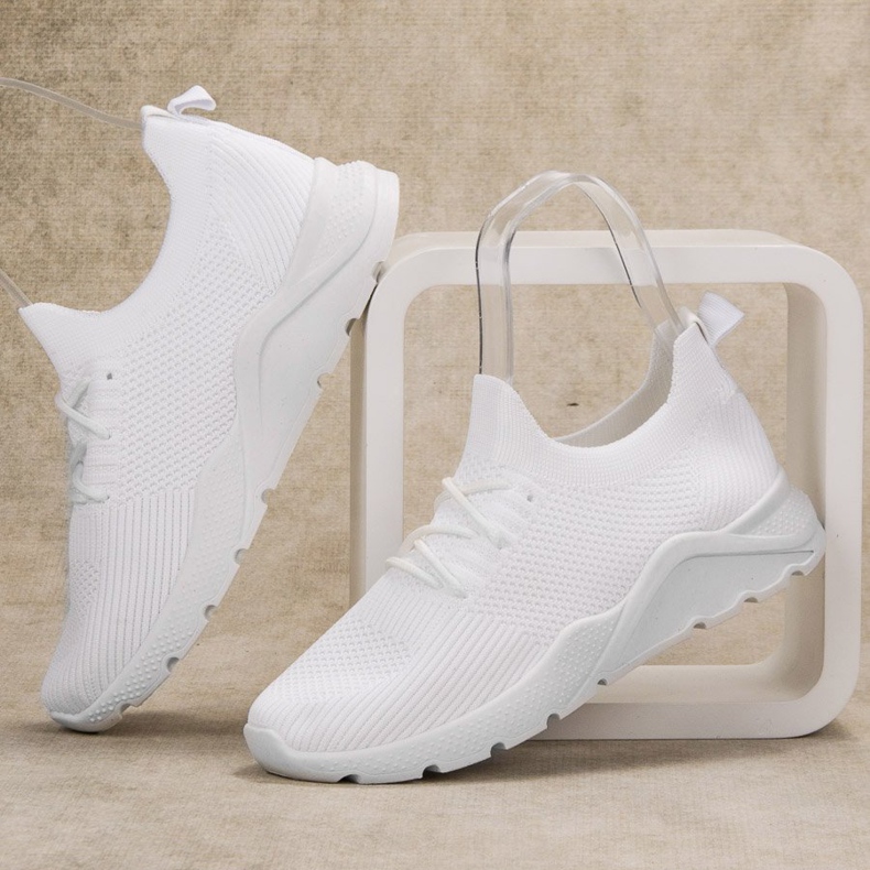 SHELOVET Liukastettavat urheilukengät valkoinen 1