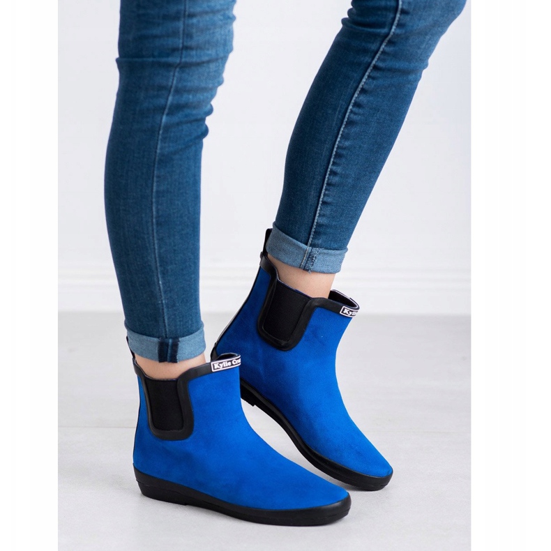 Kylie Naisten mokkanahkat sininen 1