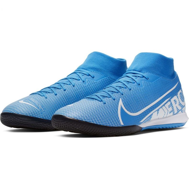 Nike Mercurial Superfly 7 Academy Ic M AT7975 414 jalkapallokengät sininen 2