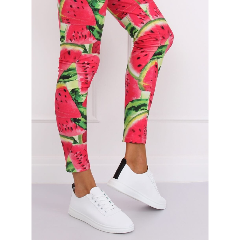 Naisten mustat ja valkoiset lenkkarit CL33315 Musta valkoinen 1