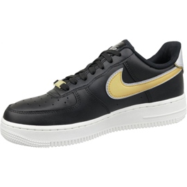 Nike Air Force 1 '07 Metallic W AR0642-002 kengät musta 1