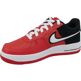 Nike Air Force 1 LV8 1 Gs W AV0743-600 musta punainen 1
