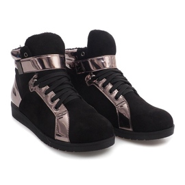 Lämmin lenkkarit 2026-1 musta harmaa 1