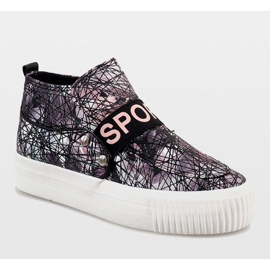 Mustat lenkkarit 623 monivärinen 1