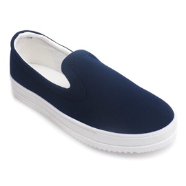 Tennarit Slip On M011 Navy Blue tummansininen 1
