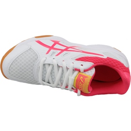 Asics Upcourt 3 Gs Jr 1074A005-104 lentopallokengät monivärinen valkoinen 2