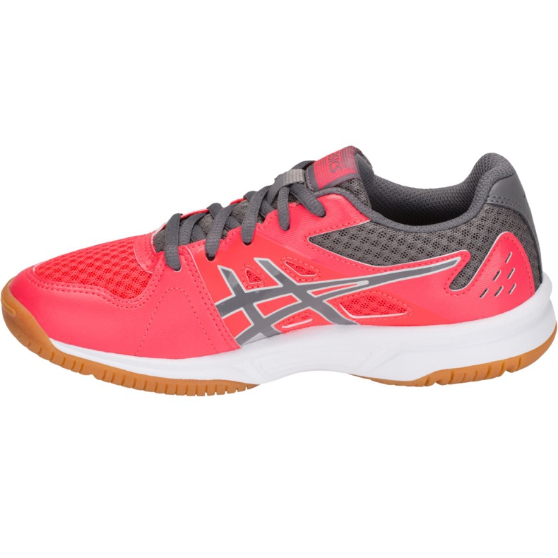 Asics Upcourt 3 Gs Jr 1074A005-700 lentopallokengät monivärinen vaaleanpunainen 1