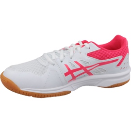 Asics Upcourt 3 W 1072A012-104 lentopallokengät monivärinen valkoinen 1
