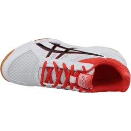 Asics Upcourt 3 M 1071A019-103 lentopallokengät monivärinen valkoinen 2