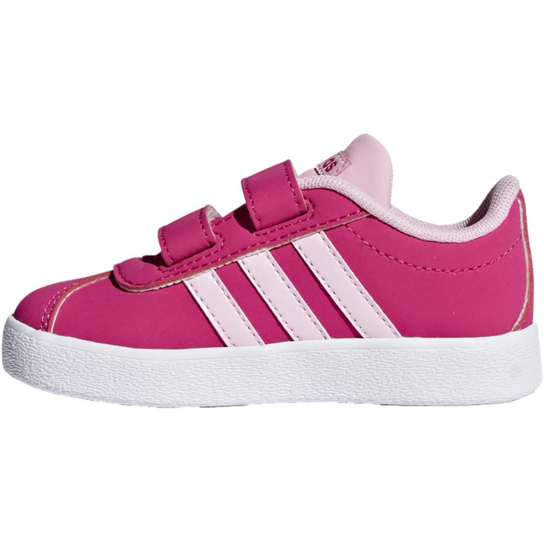 Adidas Vl Court 2.0 Cmf Jr F36406 kengät vaaleanpunainen 2