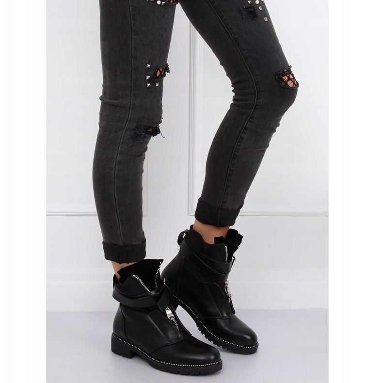 Mustat sotilaalliset saappaat NC821 musta 2