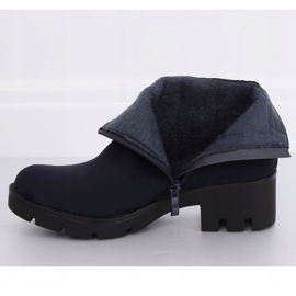 NC832 Tummansiniset Jodhpur -saappaat laivastonsininen 1