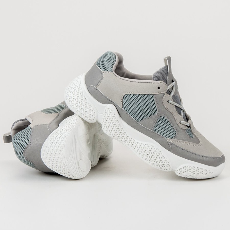 SHELOVET Muodikkaat harmaat lenkkarit 1