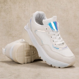 SHELOVET Naisten urheilukengät valkoinen 1