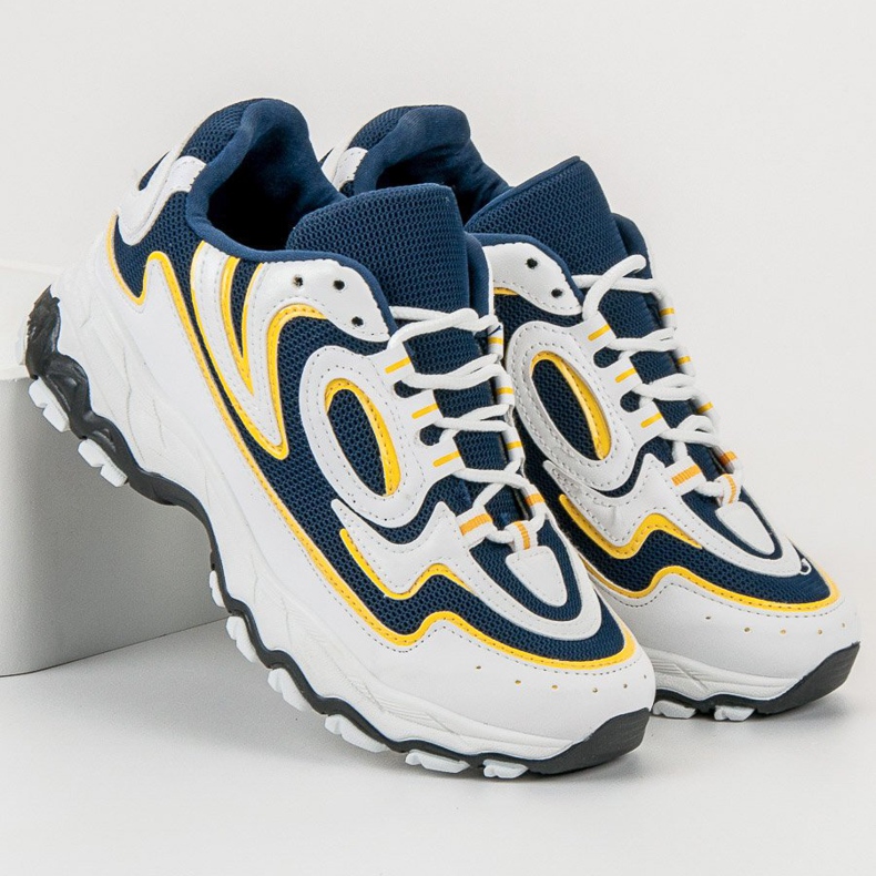 Kayla Naisten urheilukengät valkoinen sininen 2