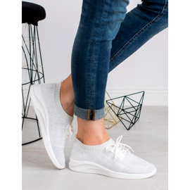 Ideal Shoes Tekstiiliset urheilujalkineet valkoinen 1