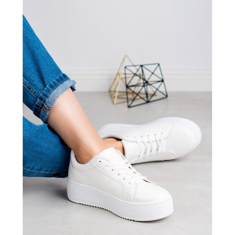 SHELOVET Urheilukengät lavalla valkoinen 2