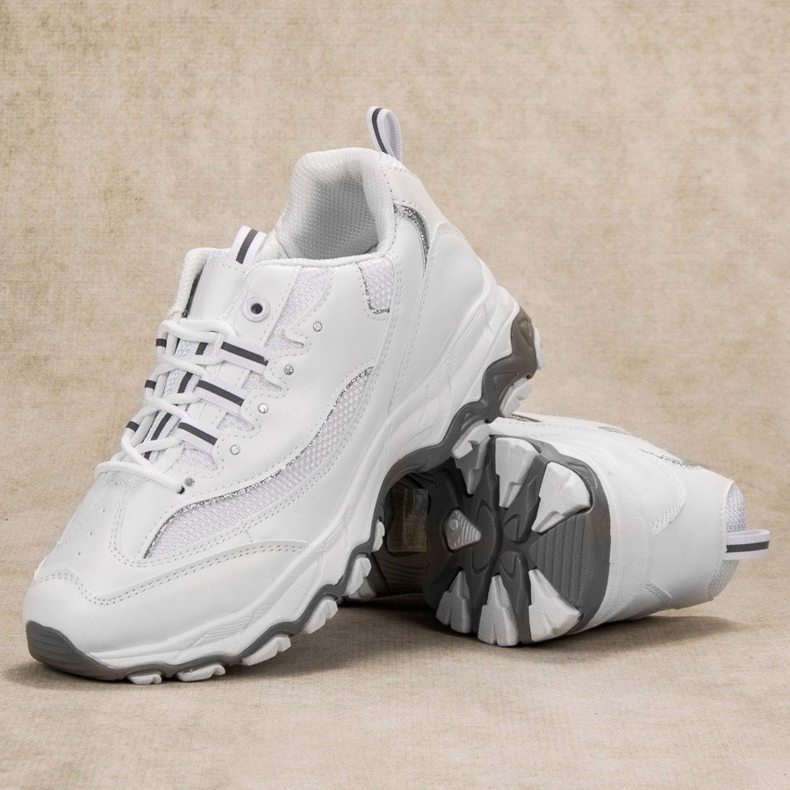 SHELOVET Mukavat urheilukengät valkoinen 2