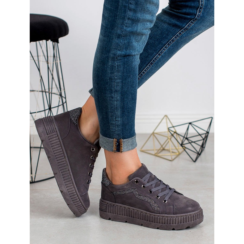 SHELOVET Harmaat lenkkarit 1