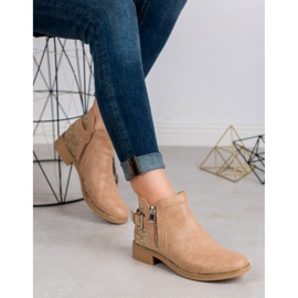 Bestelle Beige Snake Print saappaat 1