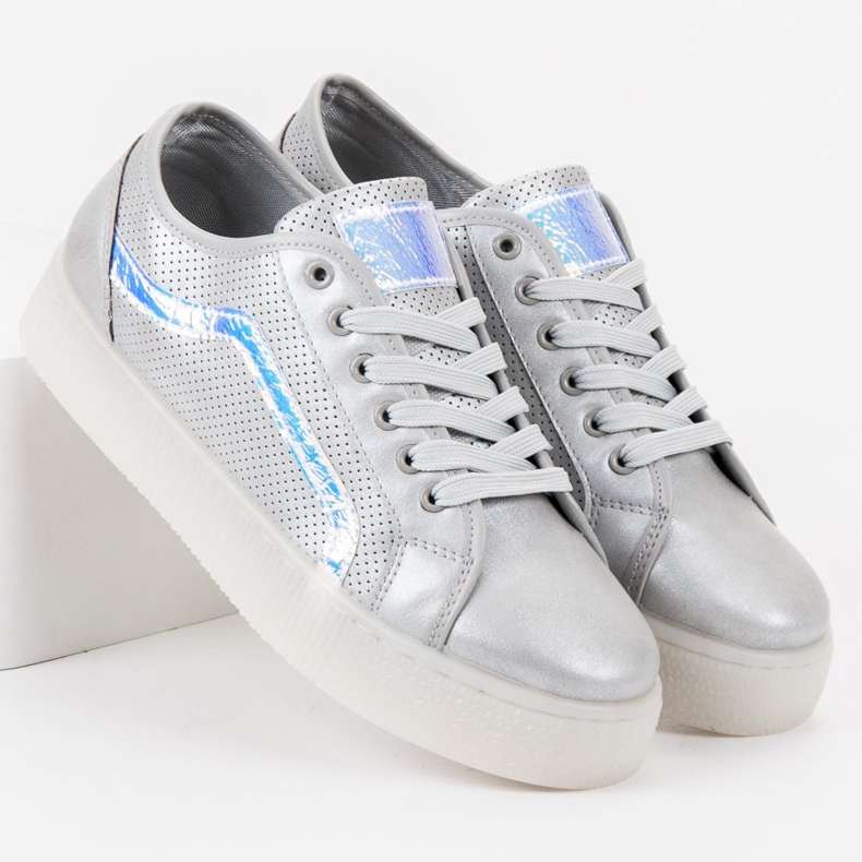 SHELOVET Vapaa -ajan naisten kengät harmaa 2