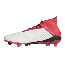 Adidas Predator 18.1 Fg M CM7410 jalkapallokengät valkoinen valkoinen 1