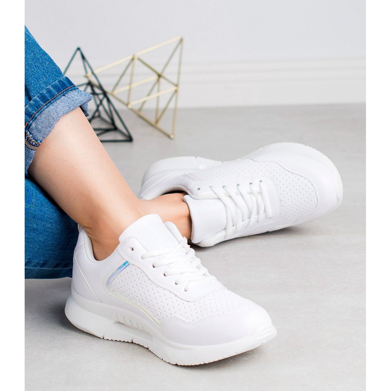 SHELOVET Naisten urheilukengät valkoinen 2