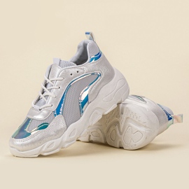 SHELOVET Muodikkaat urheilukengät harmaa 2