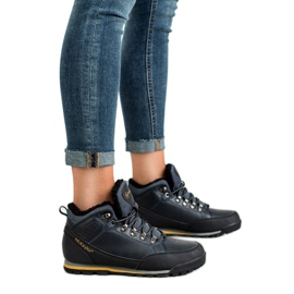 MCKEYLOR Lämpimät vaelluskengät sininen 2