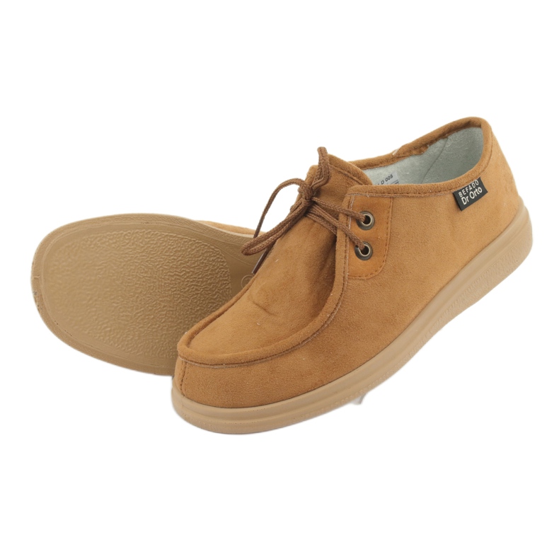 Befado naisten kengät pu 871D005 ruskea 4