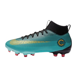 Nike Mercurial Superfly 6 Academy Gs CR7 Mg Jr AJ3111-390 jalkapallokengät sininen 1